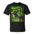 ヴィンテージホラーフェス ハロウィン映画ポスター オールドタイムホラー Tシャツ