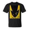 ヴィンテージポスター 黒猫レトロtシャツ Tシャツ