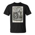 不思議の国のアリス いかれ帽子屋 マッドハッター A Flaming Tea-Party Of Tunes Tシャツ