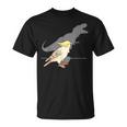 叫ぶオカメインコ オカメインコ好き かわいい 鳥ジョーク 鳥好き インコの飼い主 いんこの飼い主 インコ Tシャツ
