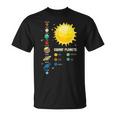 太陽系 I 宇宙 I 矮小惑星 I 惑星 Tシャツ