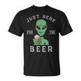 宇宙人とビール愛好家 地球外生物パーティーコスチューム Tシャツ