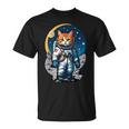 宇宙飛行士 02 宇宙飛行士 猫 Tシャツ