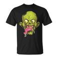 怖いゾンビtシャツハロウィンボーイズキッズフェイスゾンビ Tシャツ