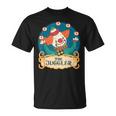 愉快なピエロ ジャグリングボール ジャグラー プロ仕様 ジャグラー Tシャツ