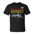 愛国的なアメリカ海軍「FA-18 スーパーホーネット」 In Action。 Tシャツ