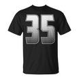 数字 35 サーティファイブ Tシャツ
