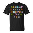 文字 アルファベット 学ぶ Abc 男の子 女の子 Abc 動物 アルファベット Tシャツ
