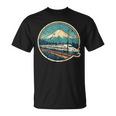 新幹線 富士山 日本土産 新幹線 Tシャツ