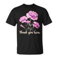 母の日 カーネーション 花 きれい ありがとう お母さん Tシャツ