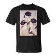 浮世絵 美人 ユーモア アート 絵 漢字 日本 Tシャツ