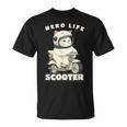 猫 ネコ 白猫 イラスト 原付 スクーター バイク 猫好き バイク好き かわいい おもしろ レトロ Neko Life Tシャツ