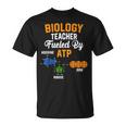 生物学教師 Fueled By Atp 面白い教師 生物学者ギフト Tシャツ