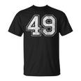 番号 49 Tシャツ