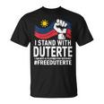 私はドゥテルテを支持します。私は何の理由もなくフィリピン人ではありません-無料prrd Tシャツ