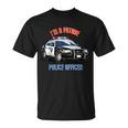 私は未来の警察官キッド・ポリス・ヤング・パトカー Tシャツ