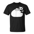 肉まんとパンダ かわいい チャイナ Pork Bunpanda Tシャツ