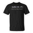 開発者udo Rm -Rf Tシャツ