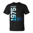 限定版 1975 1975年2月 Tシャツ