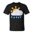雨雲の向こうの太陽 Tシャツ
