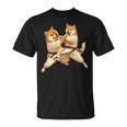 面白いtシャツ 柴犬 柔道 イヌ わんこ メンズ 犬好き グッズ かわいい おもしろ 面白い 服 ネタ 犬 Tシャツ