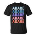 面白いギフトネーム Adare 名前入り Tシャツ