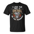 面白いディーゼルメカニックシャツ I Love Themell Of Diesel Tシャツ