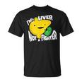 面白い臓器ボディパーツ肝臓の恋人ない戦闘機 Tシャツ