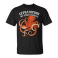 頭足類 タコ イカ 大ダコ 海洋学 Tシャツ