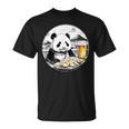 餃子 パンダ おもしろ 面白い ギョーザ ビール 和風 Tシャツ