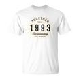 1993年から一緒にいるカップルの記念日のデザイン Tシャツ