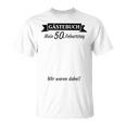 50Th Birthday 50 Years Guest Book Guest List Party T-Shirt
