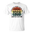 56歳ギフトtシャツ Best Of 1968 Legends Were Born In 1968 Tシャツ