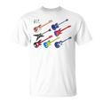 All Guitars Matters-エレキギターブルースジャズファンクロック Tシャツ
