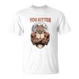 Alpha Wolf I 'Ll Protect You Kitten No Matter What Dominance 長袖tシャツ Tシャツ