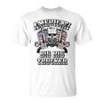 American Big Rig Trucker Heavy Haulage バックプリント Tシャツ