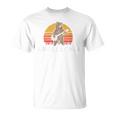 Appalachia Bluegrass Banjo Bear Retro Tシャツ
