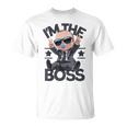 Baby Boss I'm The Boss レトロ Like A Boss キッズ Tシャツ