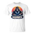 Bassquatch – Groovyasquatch Djデザイン 音楽愛好家向け Tシャツ