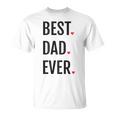 Best Dad Ever シャツ Daddy 父の日 Tシャツ