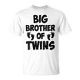 Big Brother Of Twins New Big Brotheriblingギフト Tシャツ