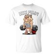 Bissi Pumpi Gym Fitness Meme Bobr Bissi Pumpi Bober Tシャツ