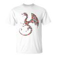 Book Lover Bookworm Reading Books Dragon 長袖tシャツ Tシャツ