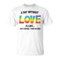 Celebrating Love Lgbtq ゲイプライドグッズ レズビアンレインボー Tシャツ