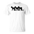 Centipede Humor Human Centiped Parody Horor Tシャツ