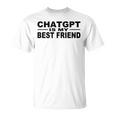 Chatgptは私の親友です Tシャツ