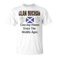 Clan Buchan Tartancottish Family Namecotland Pride Tシャツ