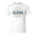 Colombia レトロなスタイルのヴィンテージコロンビア Tシャツ