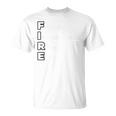 Fire 投資 Tシャツ