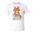 Cat & Amp Amp Book Lover シャツ 猫と本の愛好家 Tシャツ